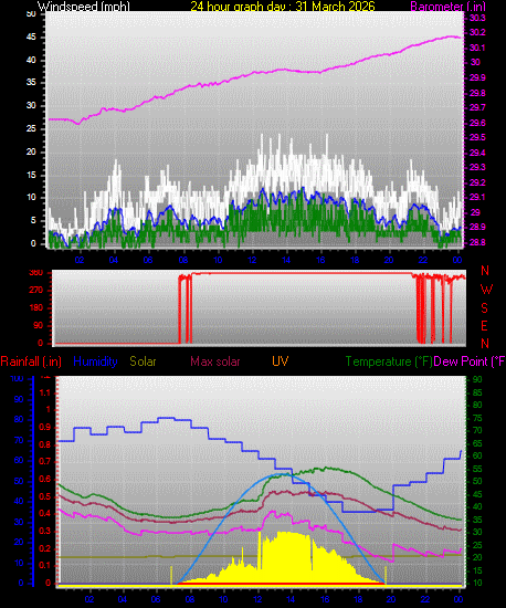 24 Hour Graph for Day 31